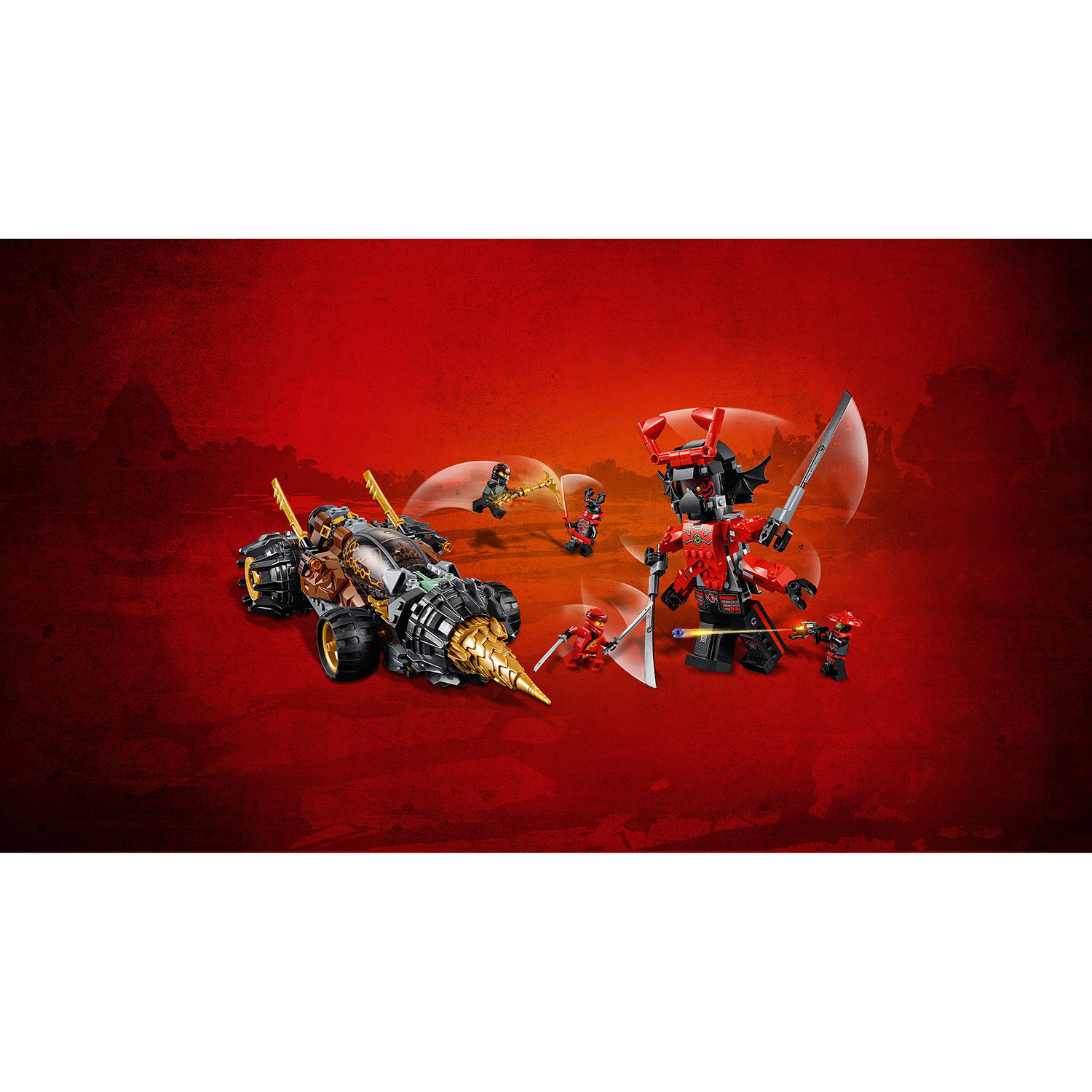 Конструктор LEGO Ninjago Земляной бур Коула 70669 - фото 8