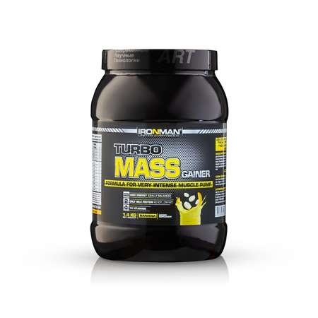 Гейнер IronMan Turbo Mass Gainer банан