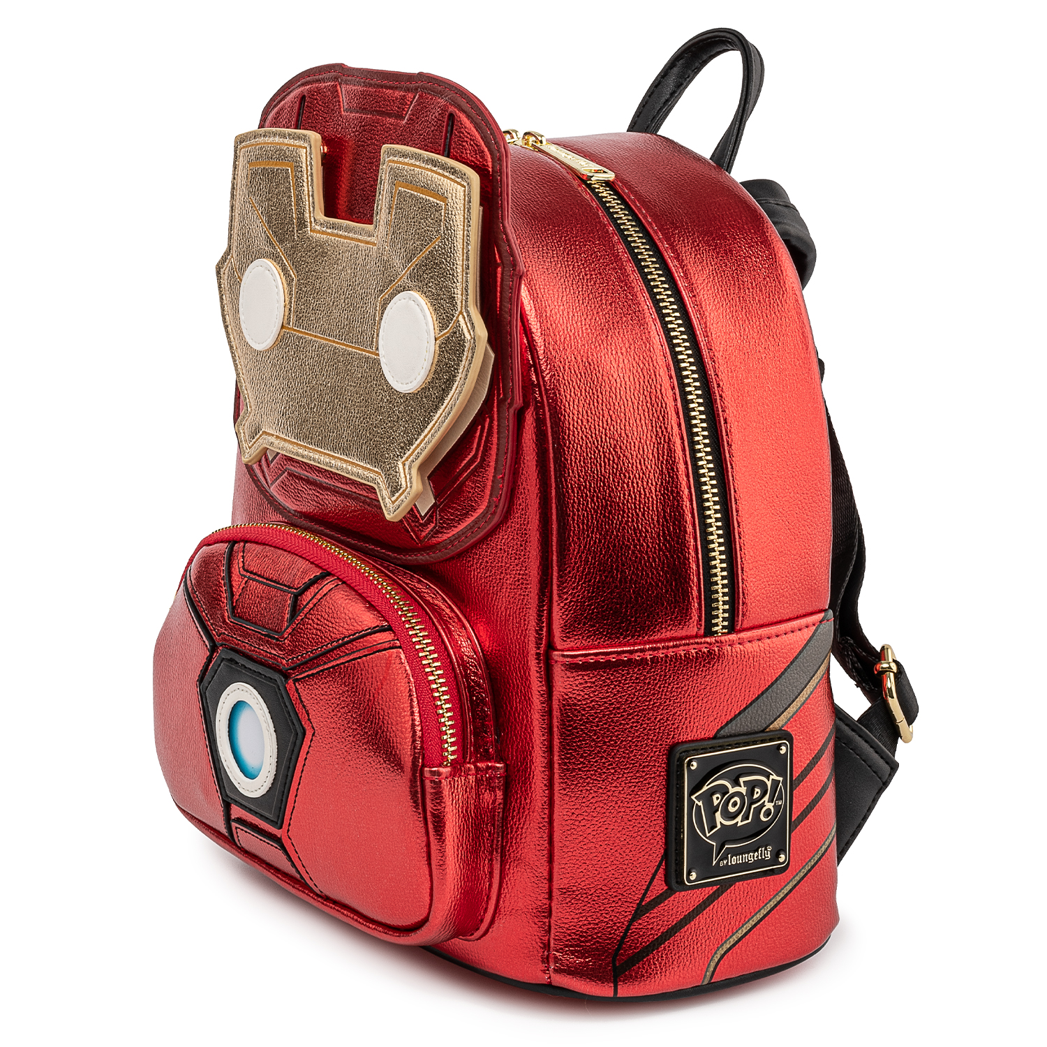 Рюкзак Funko Loungefly Marvel Ironman Light Up Mini Backpack MVBK0161 - фото 3