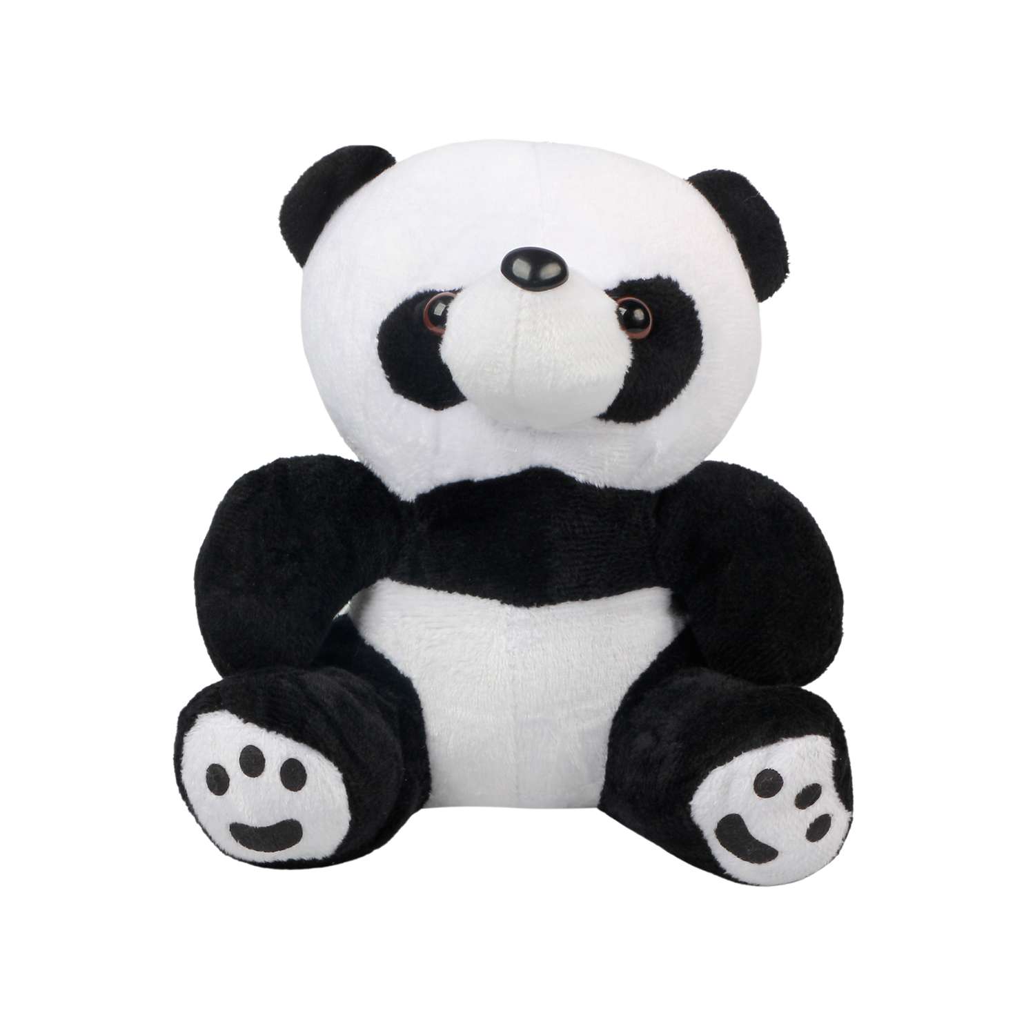 Рюкзак с игрушкой Little Mania коричневый Панда - фото 4