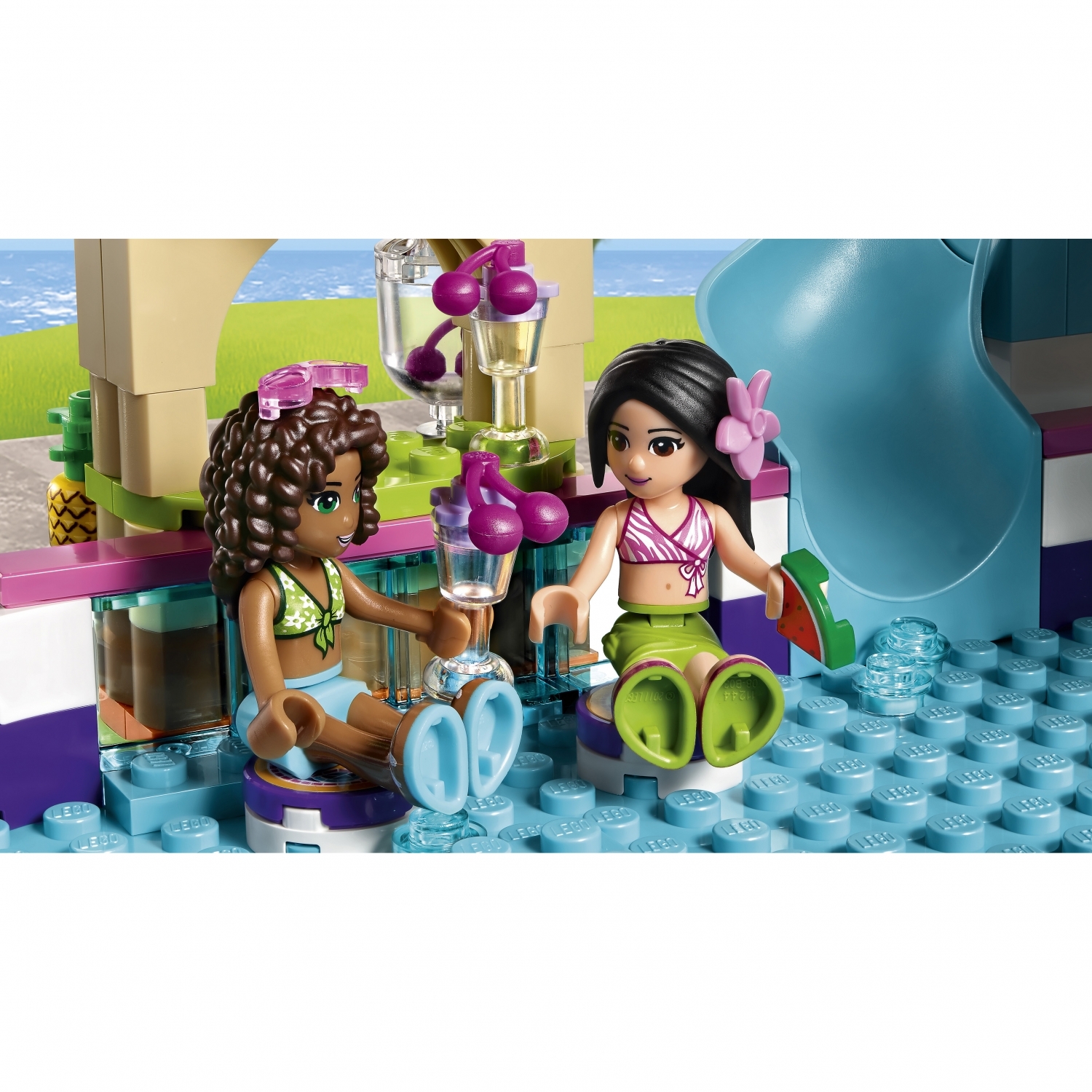 Конструктор LEGO Friends Летний бассейн (41313) - фото 7