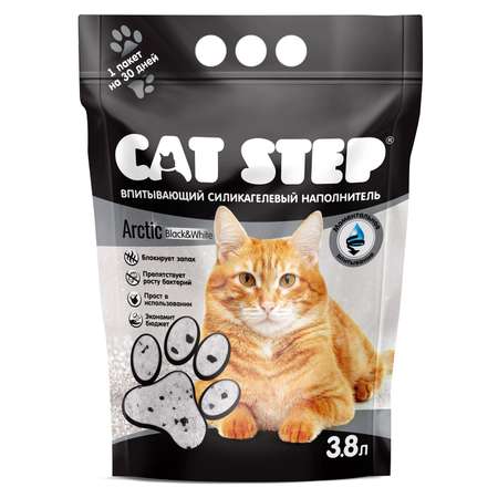 Наполнитель Cat Step 3.8 л силикагелевый