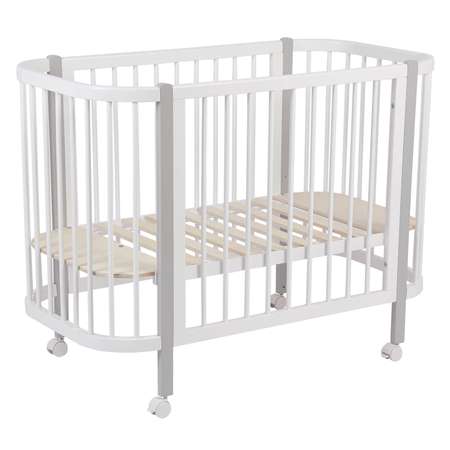 Кровать детская Polini kids Simple 350 Белый-Серый