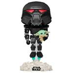 Фигурка Funko POP! Bobble Star Wars Mandalorian Dark Trooper V Child Exc 58286