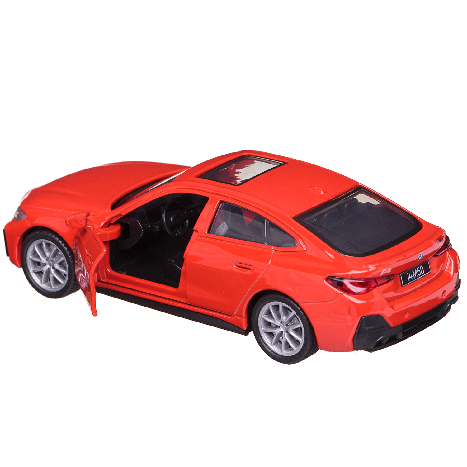 Автомобиль Abtoys BMW MSZ 1:43 инерционный красный WE-15970R - фото 6