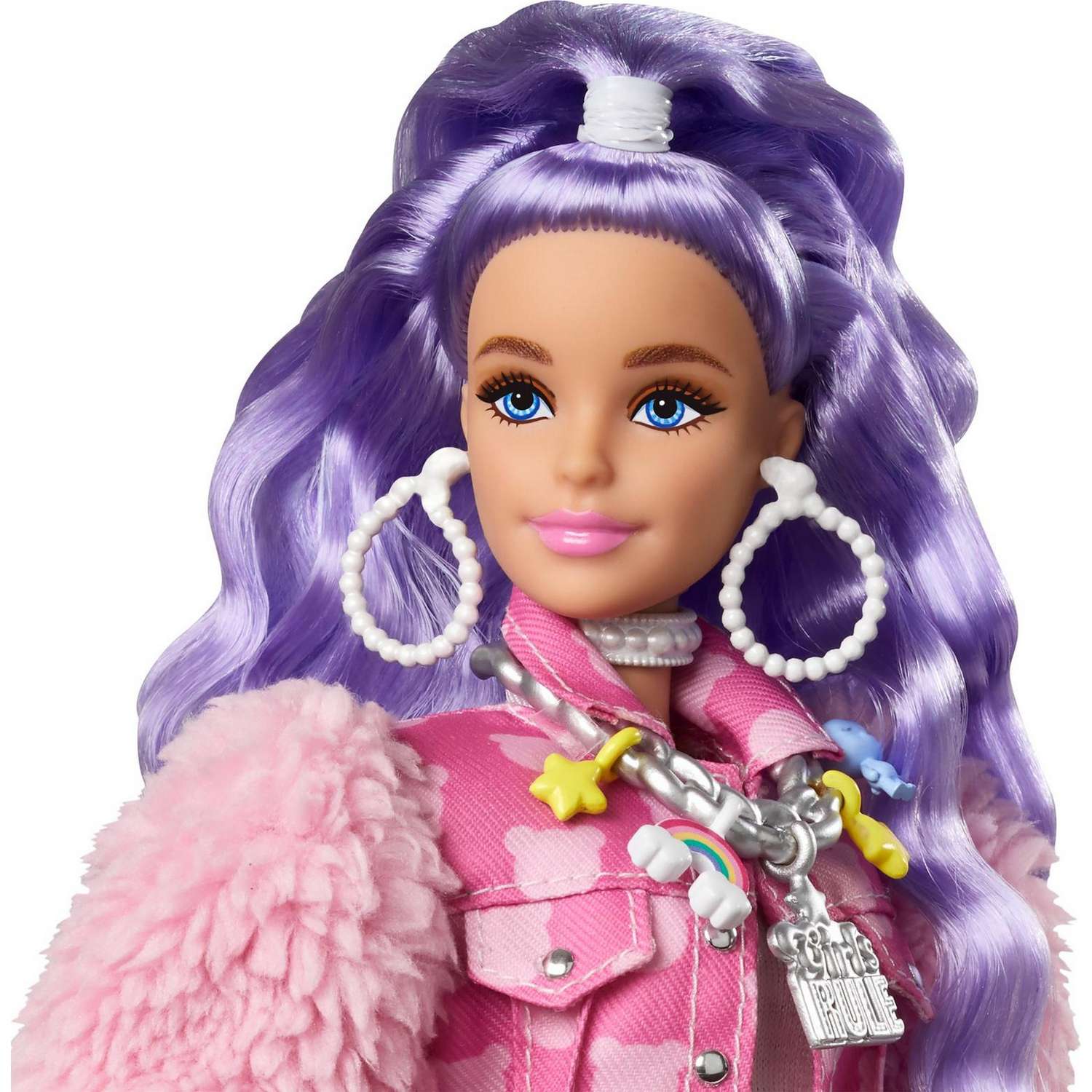 Кукла Barbie Экстра Милли с сиреневыми волосами GXF08 GXF08 - фото 7