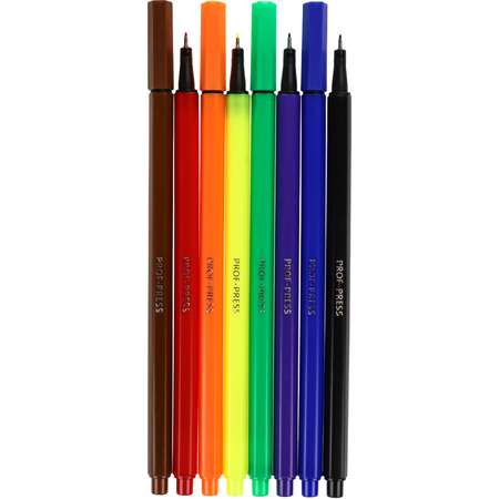 Набор ручек капиллярных Prof-Press Линеры 8 цветов диаметр 0.4 мм