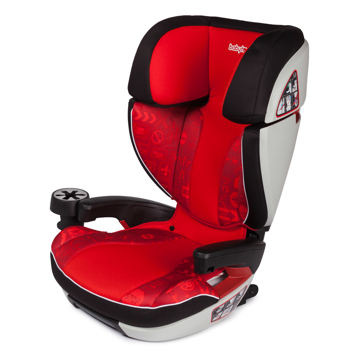 Автокресло Babyton Comfort Fix 2-3 Red купить по цене 4789 ₽ в  интернет-магазине Детский мир