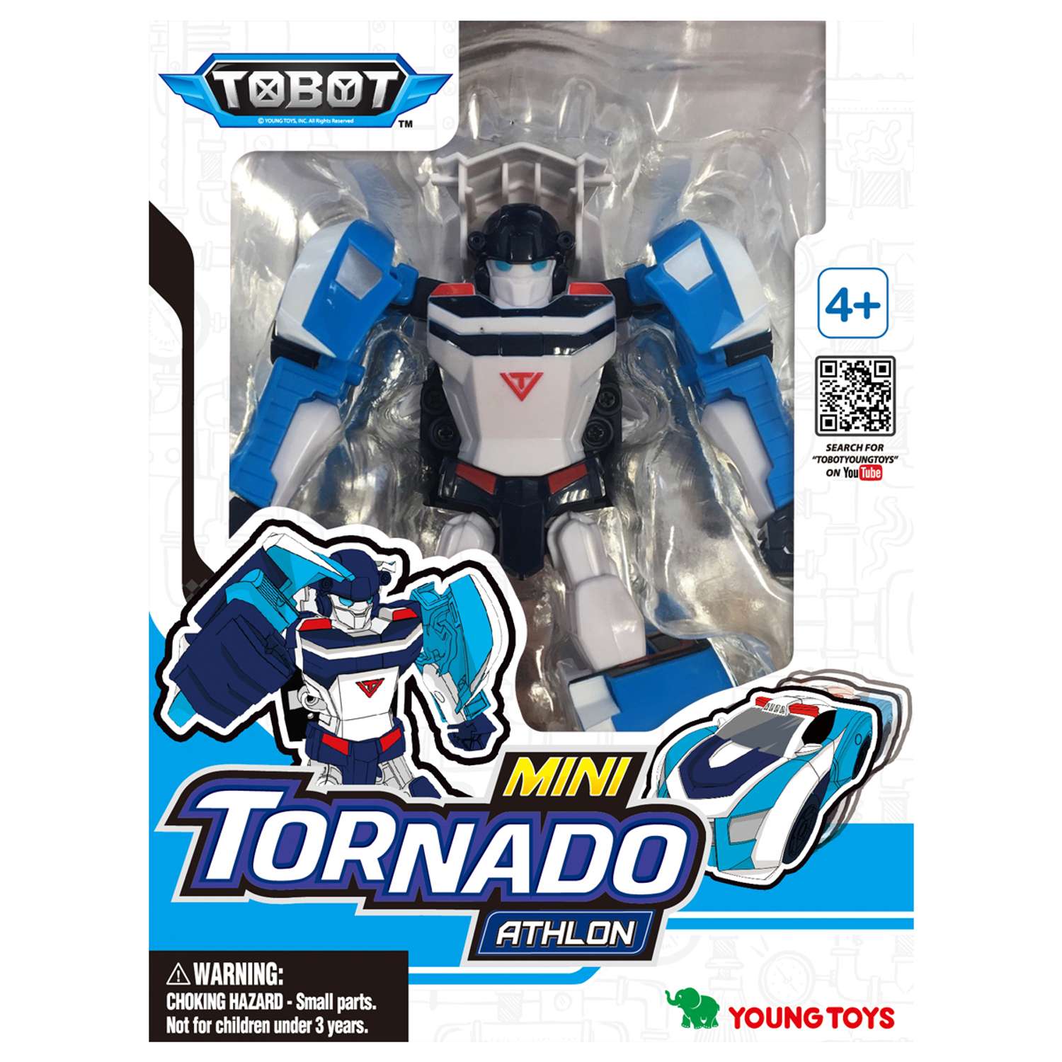 Игрушка Tobot Трансформер ТОБОТ мини Атлон торнадо S2 - фото 1
