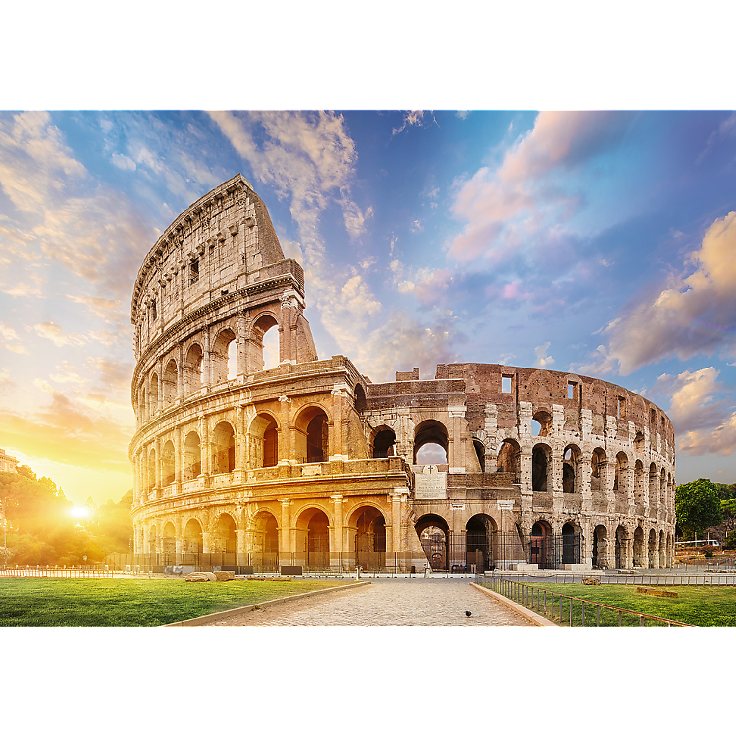 Пазл TREFL Колизей Рим Италия 1000 деталей - фото 1
