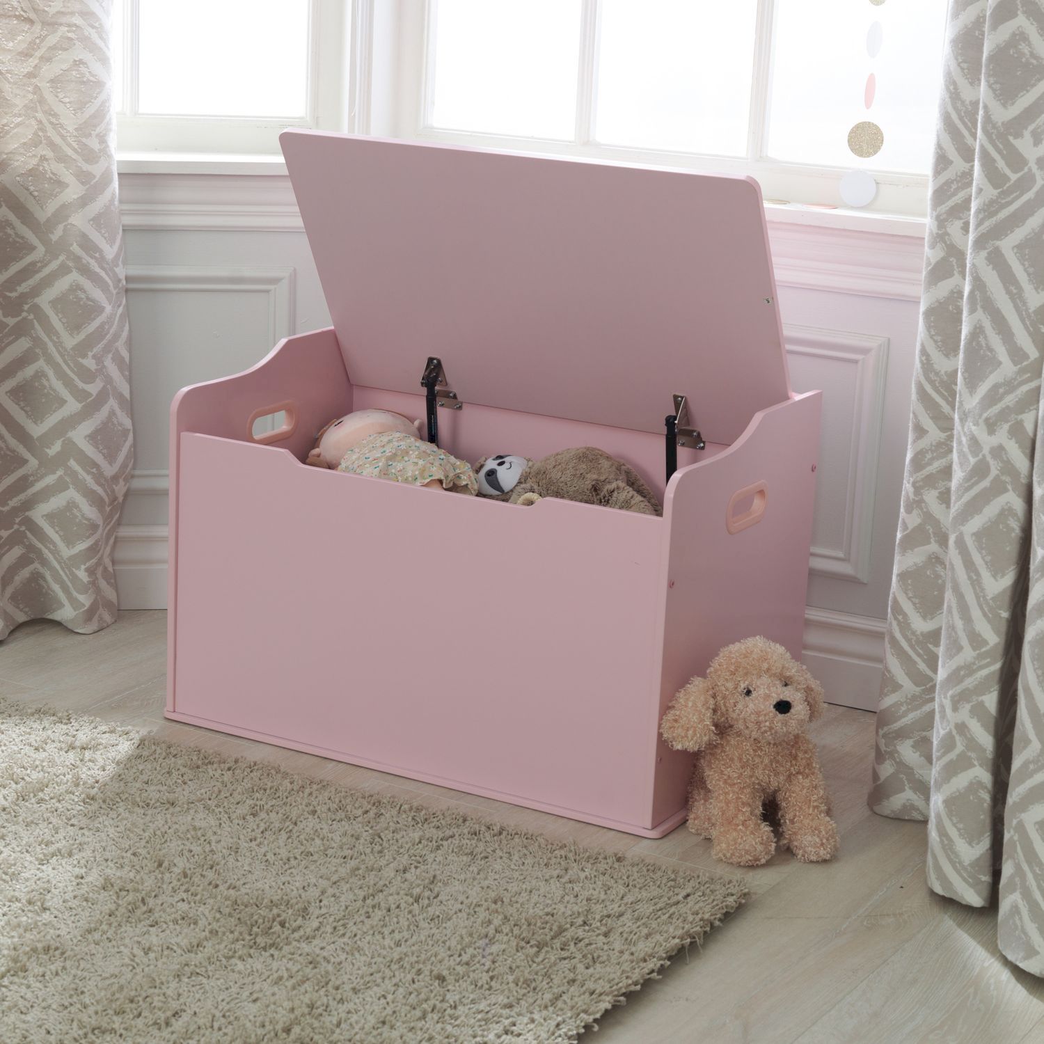 Ящик для хранения KidKraft Toy Box Розовый 14957_KE - фото 3