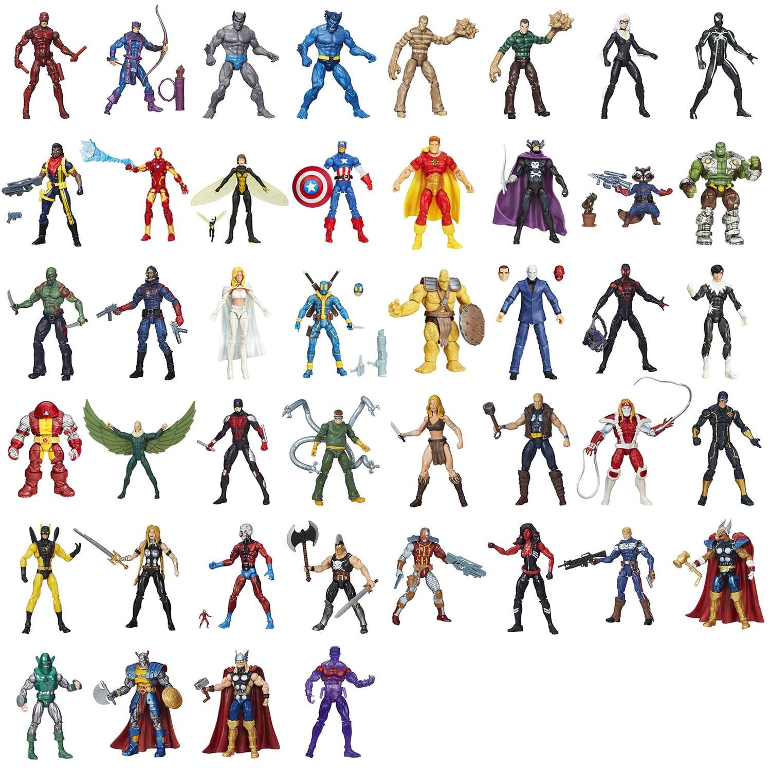 Коллекционная фигурка Marvel 9,5 см в ассортименте - фото 1