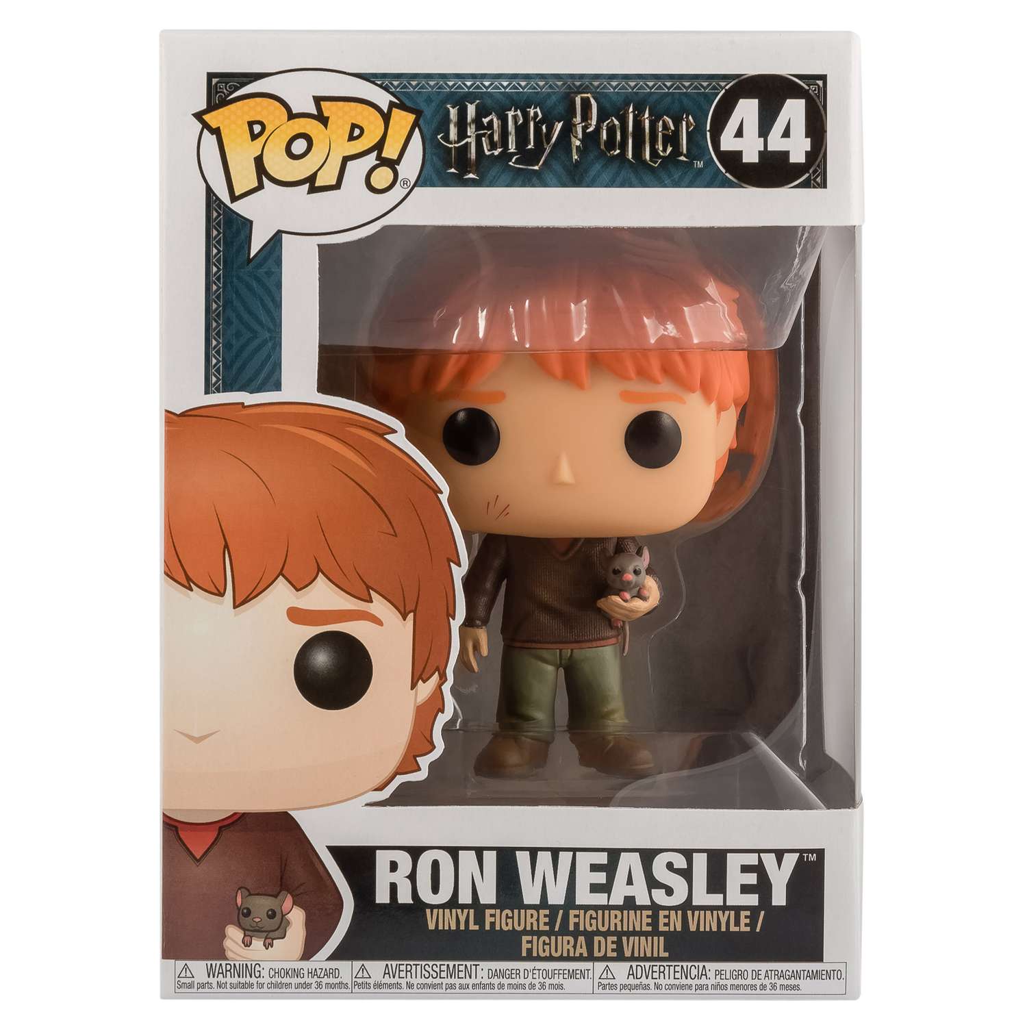 Фигурка Funko Pop vinyl Harry Potter Ron Weasley w Scabbers - фото 2