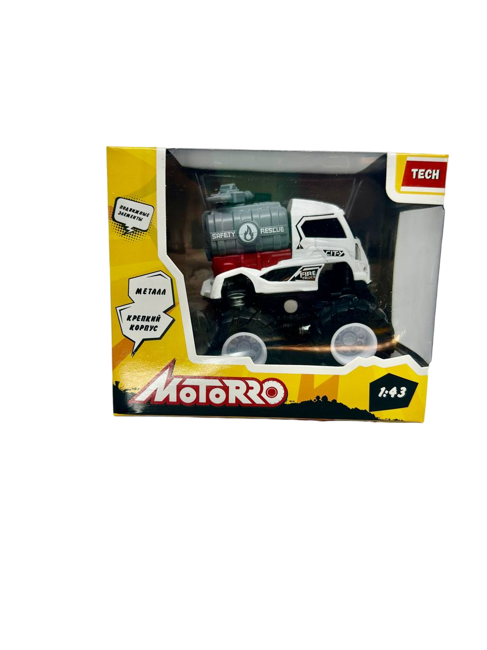 Автомобиль Motorro 1:43 инерционный серый 23209M - фото 12