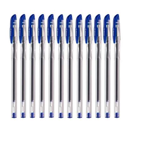 Ручка гелевая СОЮЗ 12 штук Gel Pen GPGP-65-04 Синяя