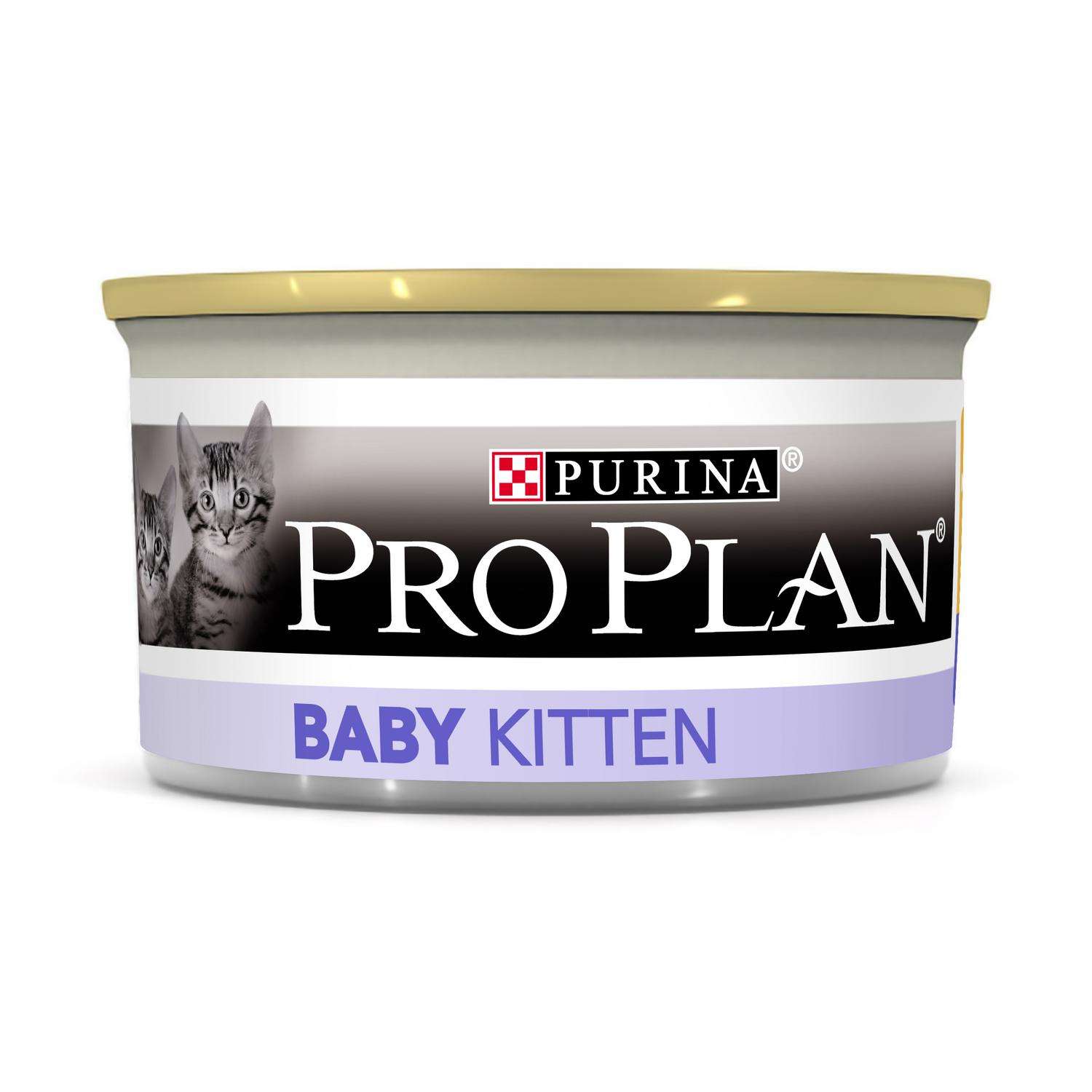 Корм влажный для котят PRO PLAN Baby 85г курица - фото 1