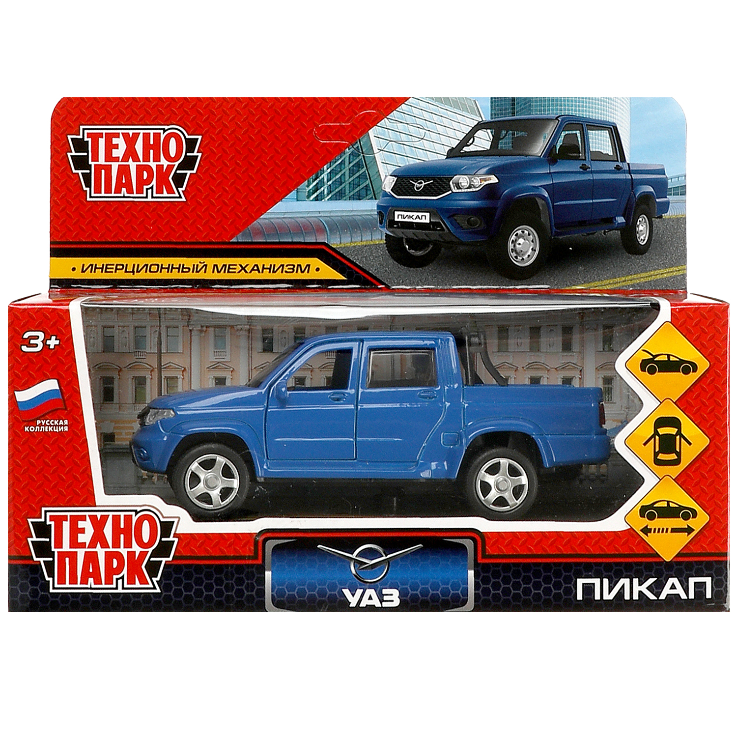 Машина Технопарк UAZ Пикап 363088