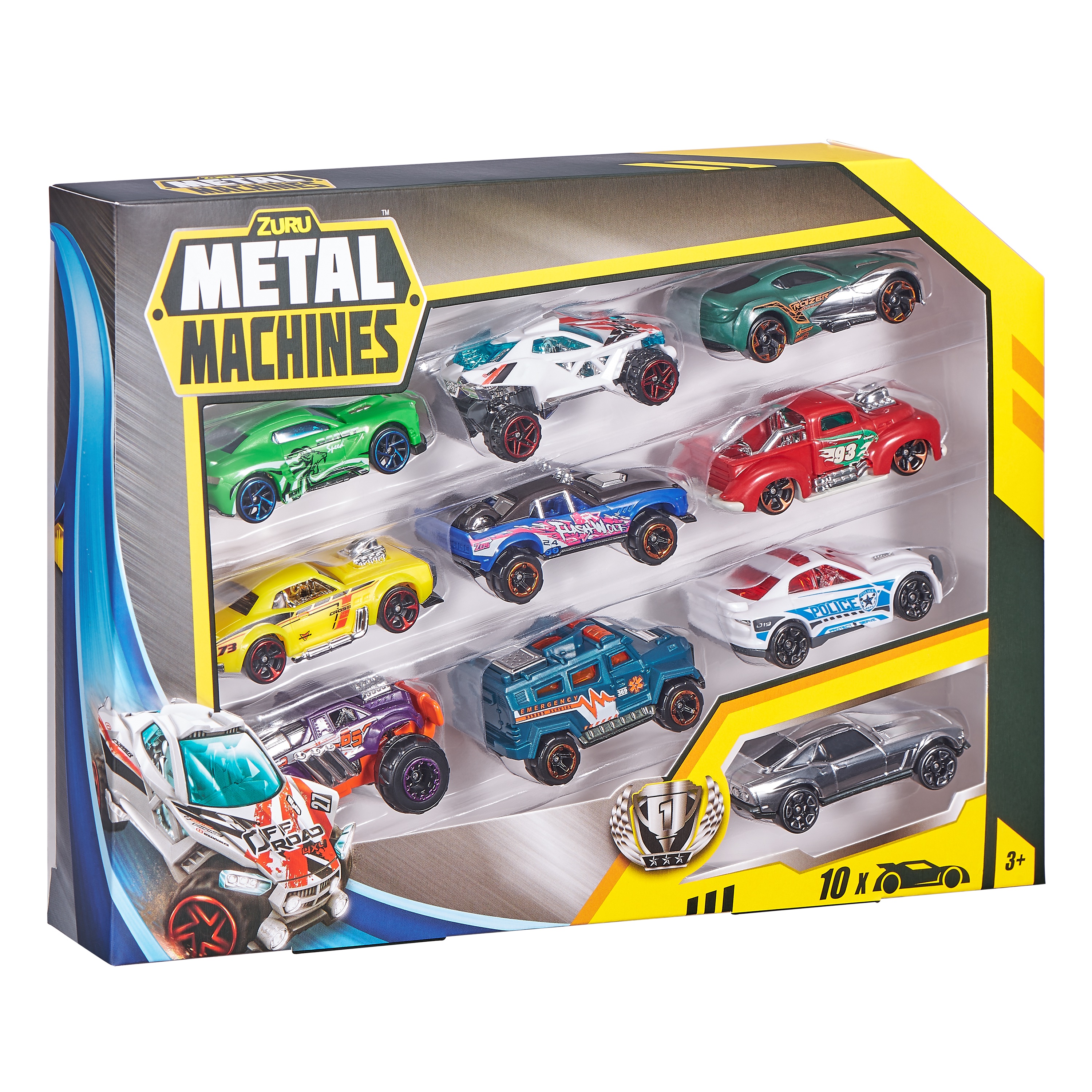 Игровой набор Metal Machines 10 машин в ассортименте 6750 - фото 27