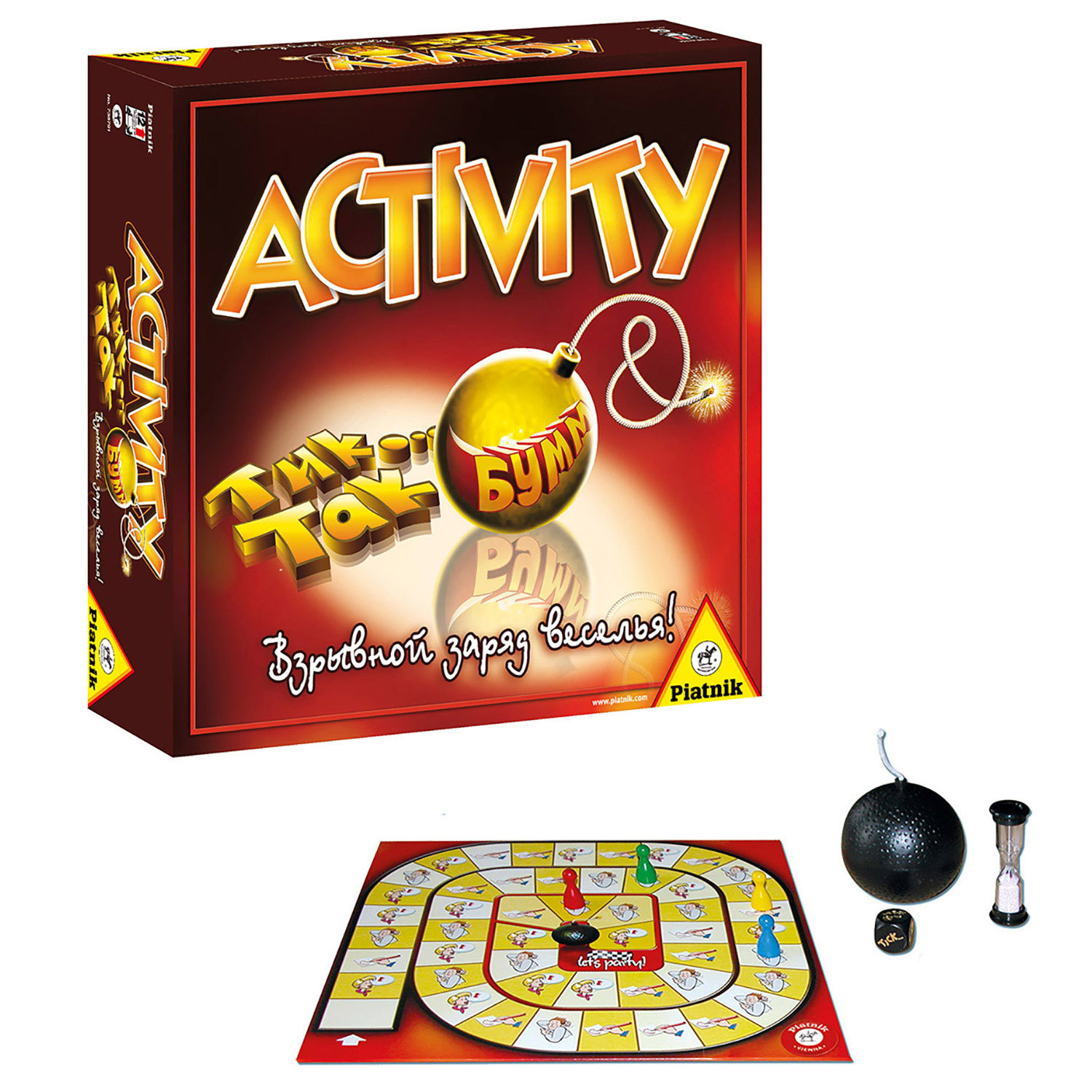 Настольная игра Piatnik Activity(Активити) + Тик-Так Бумм - фото 2