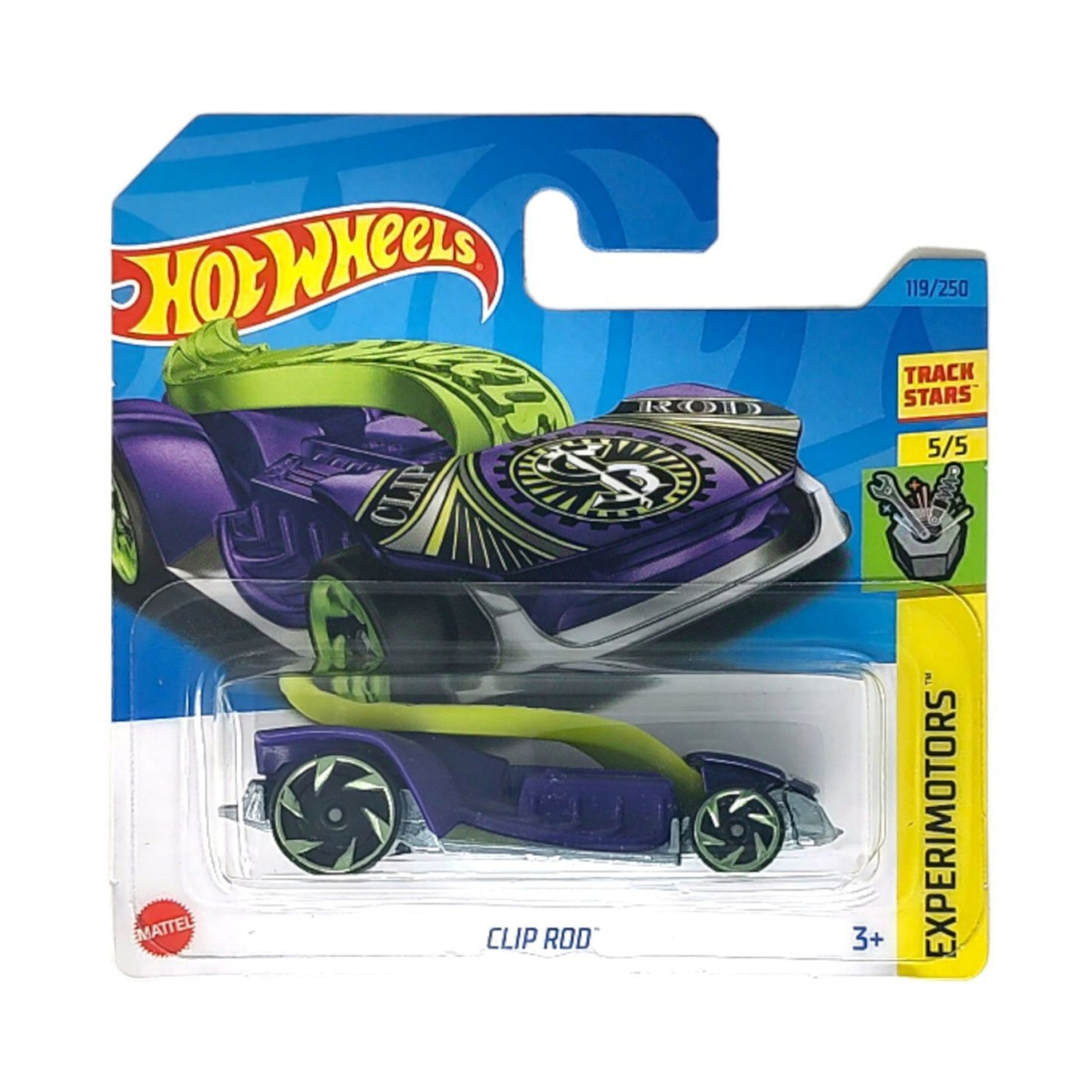 Болид Hot Wheels clip rod 1:64 5785-A119-HKJ28 - фото 2