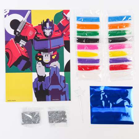 Набор Hasbro для творчества. фреска «Оптимус Прайм» Transformers