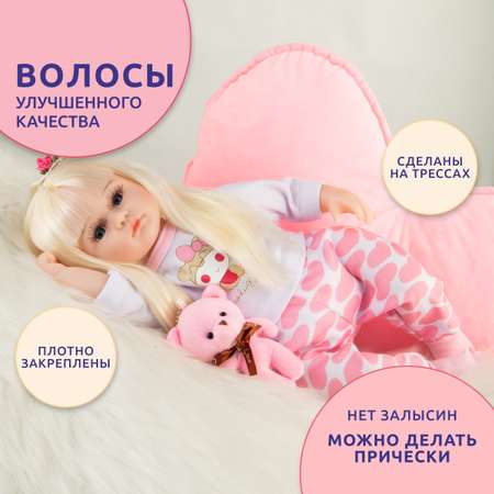 Кукла Реборн QA BABY Белоснежка 42 см