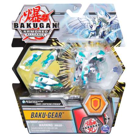 Набор игровой Bakugan Pegatrix с ультра усилением+карточки 6055887/20122503