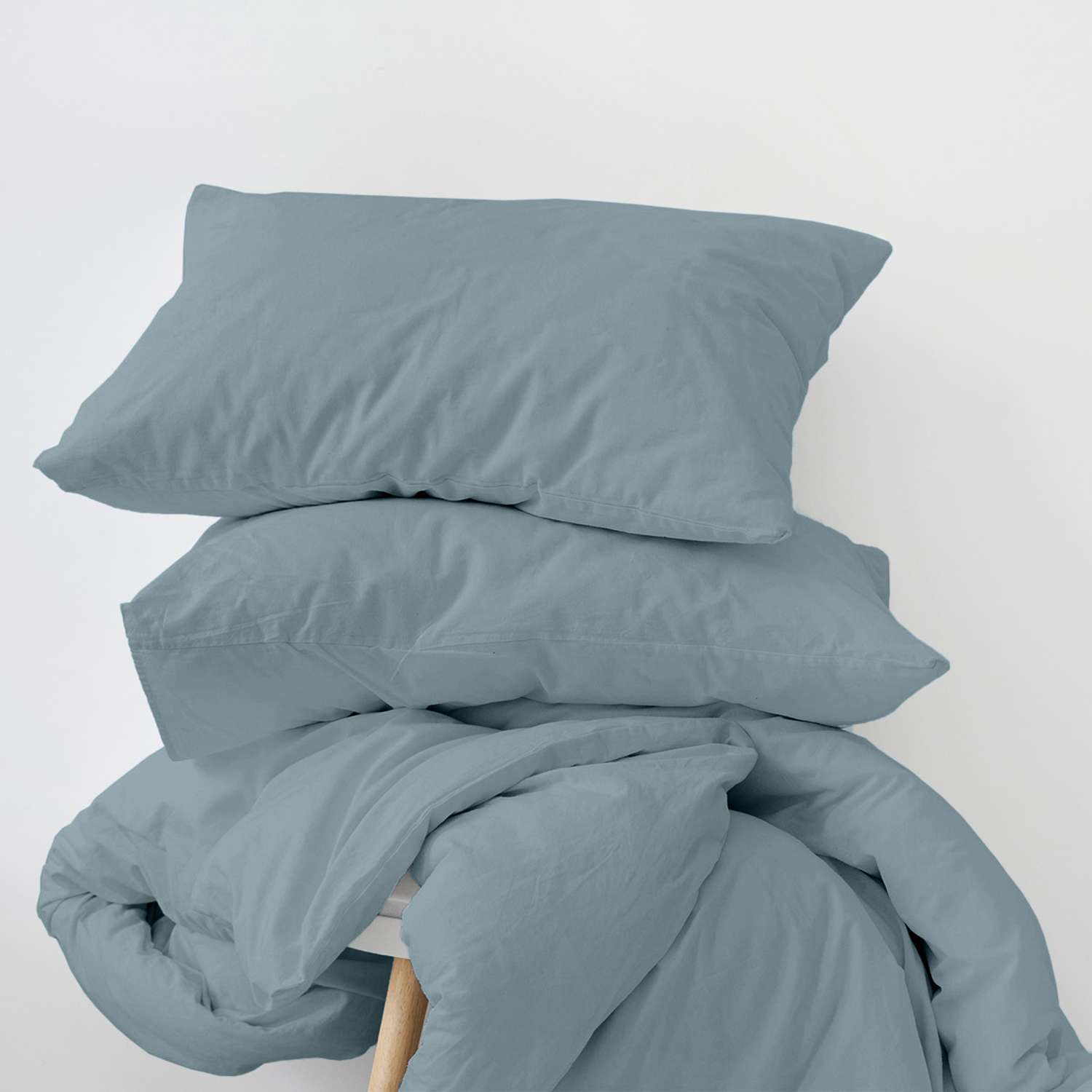 Комплект постельного белья BRAVO 1.5-спальный наволочки 70х70 рис.5828а-1 серый - фото 3