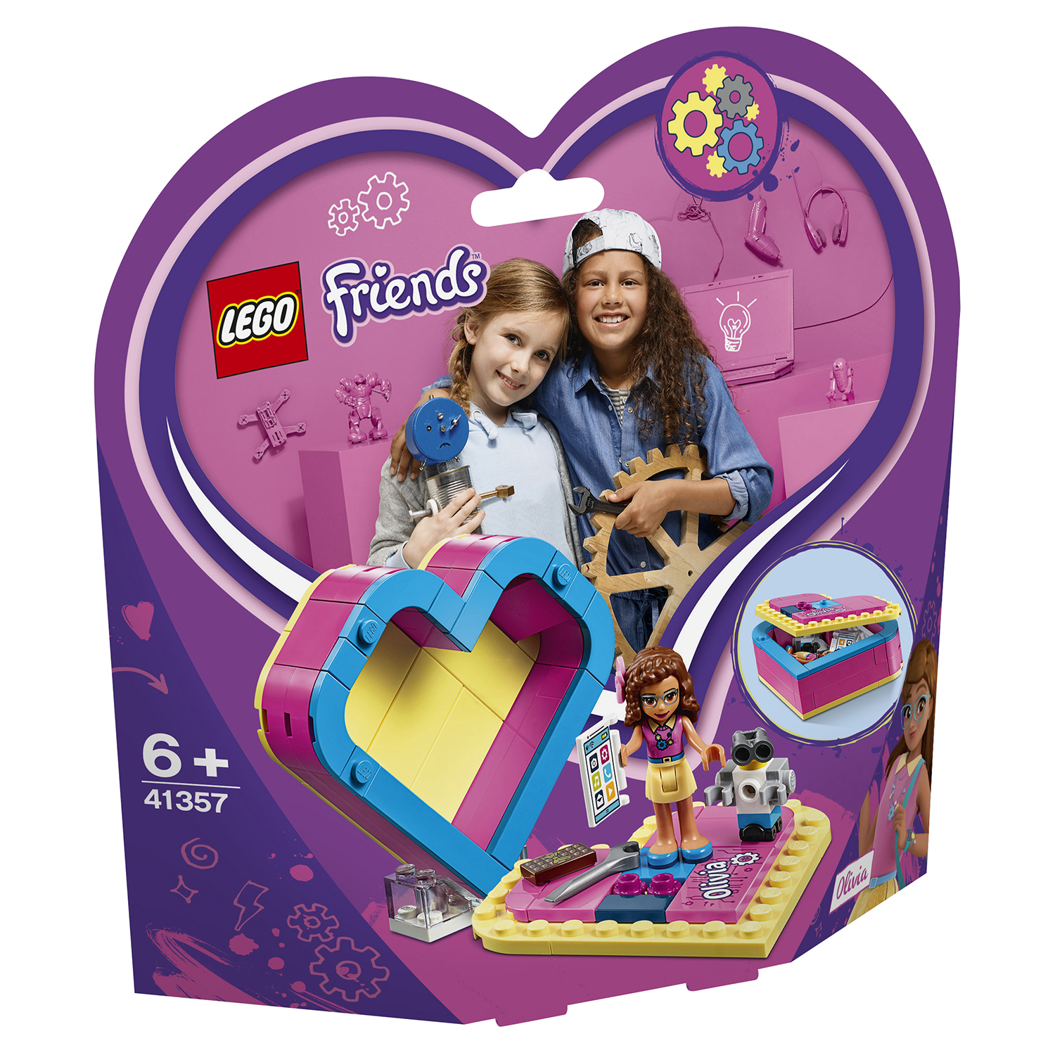 Конструктор LEGO Friends Шкатулка-сердечко Оливии 41357 - фото 2