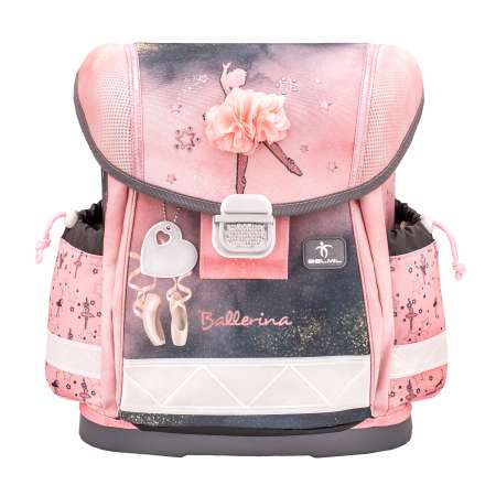 Школьный ранец BELMIL Classy Ballerina Black Pink с наполнением серия 403-13/O/9/SET