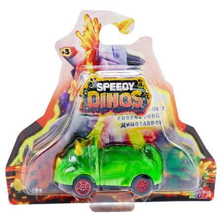 Машина Speedy Dinos Скоростные динозавры Зеленый K02SPD001-2