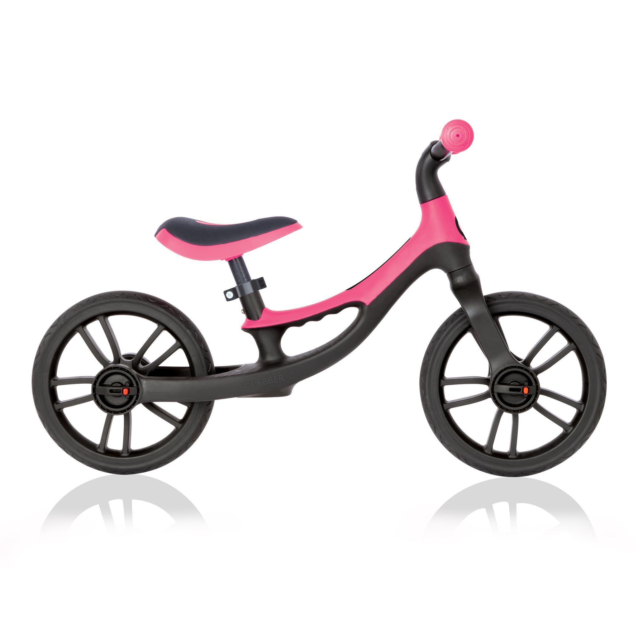 Беговел Globber Go Bike Elite розовый - фото 2