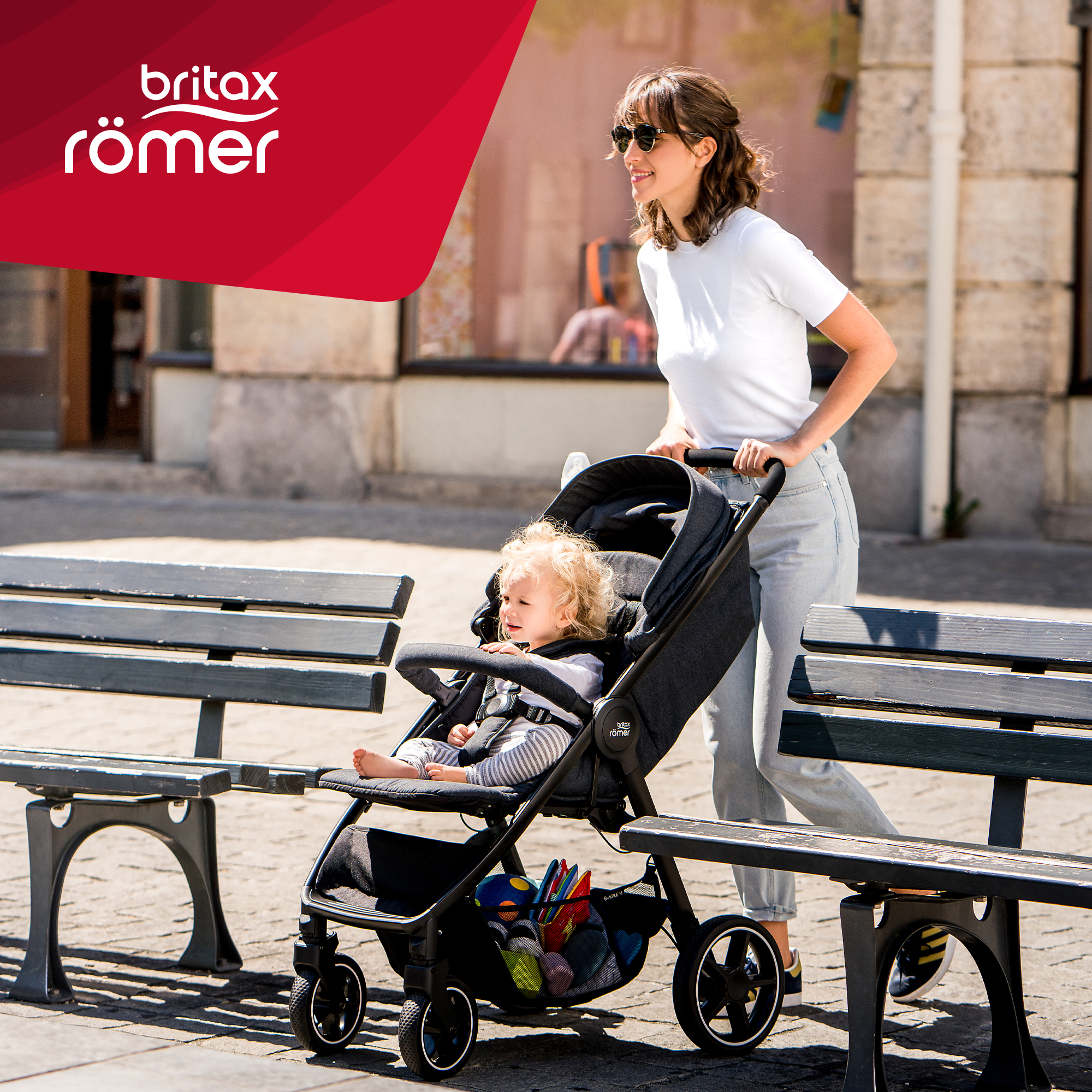 Коляска Britax Roemer B-Agile R Shadow-black - фото 14