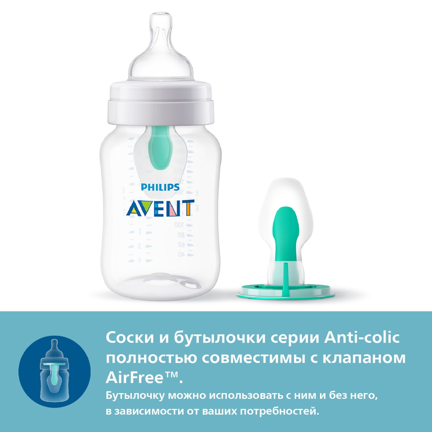 Соска для кормления Philips Avent Anti-colic с 1месяца 2шт SCY762/02 - фото 10