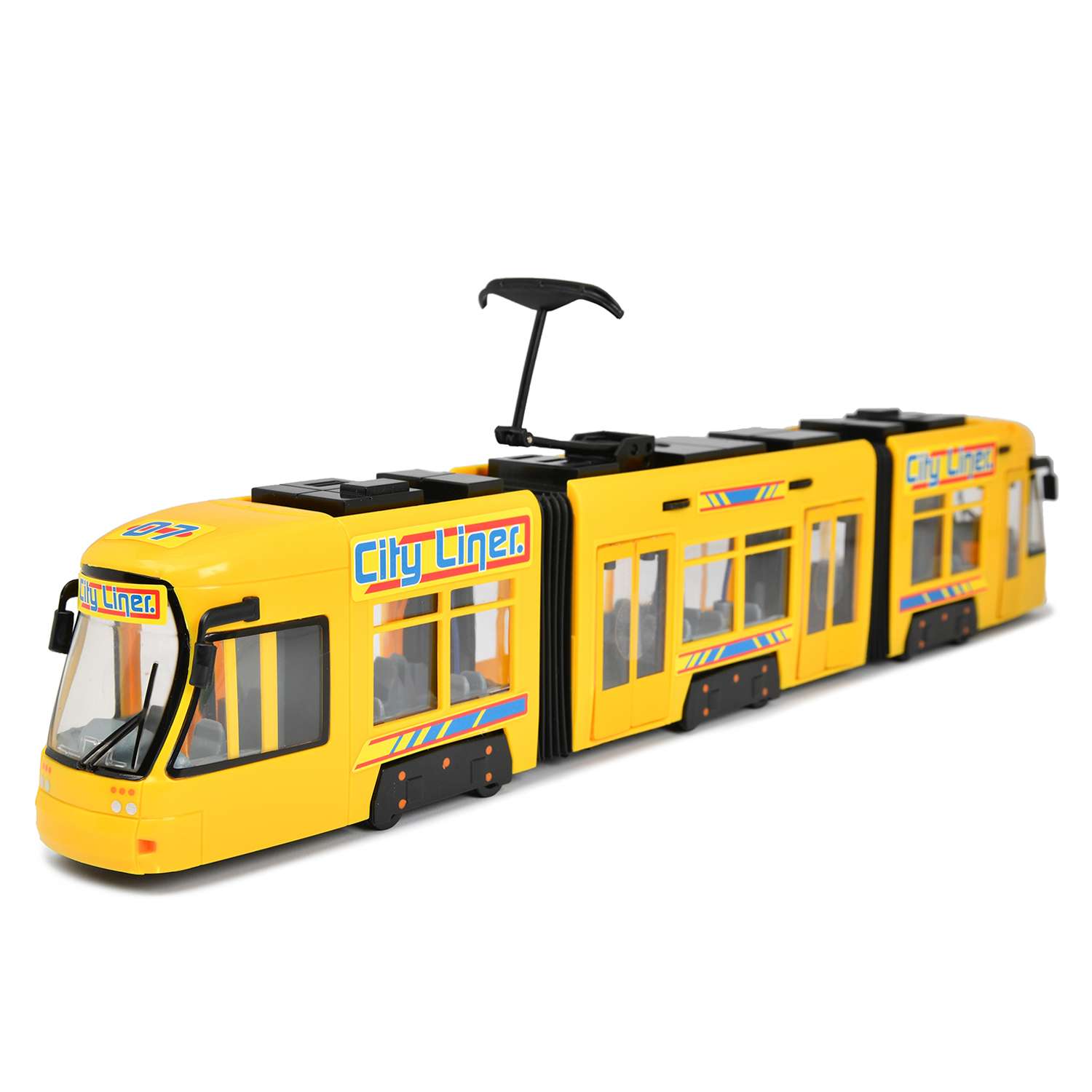 Трамвай Dickie Городской 46см желтый 3749005-2 3749005-2 - фото 6