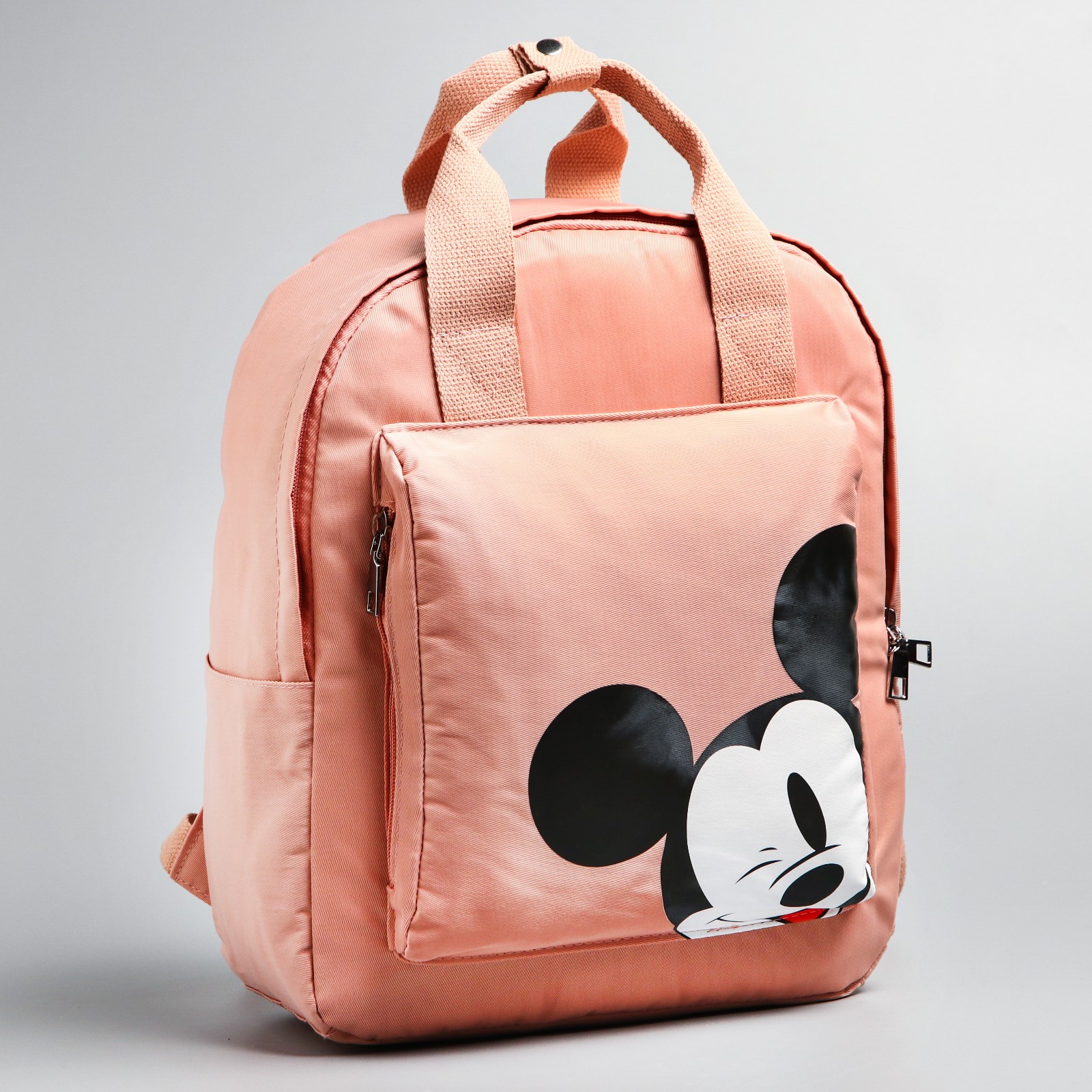 Рюкзак Disney на молнии розовый - фото 2