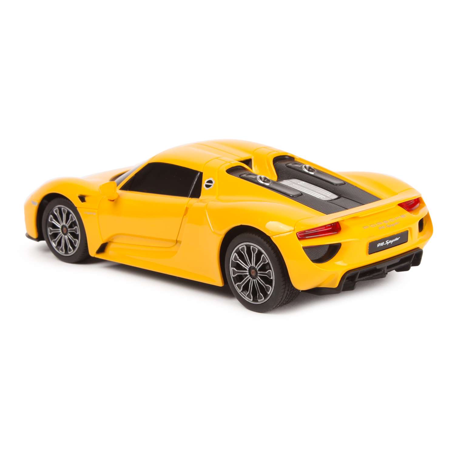 Машина Rastar РУ 1:24 Porsche 918 Spyder Желтая 71400 - фото 4