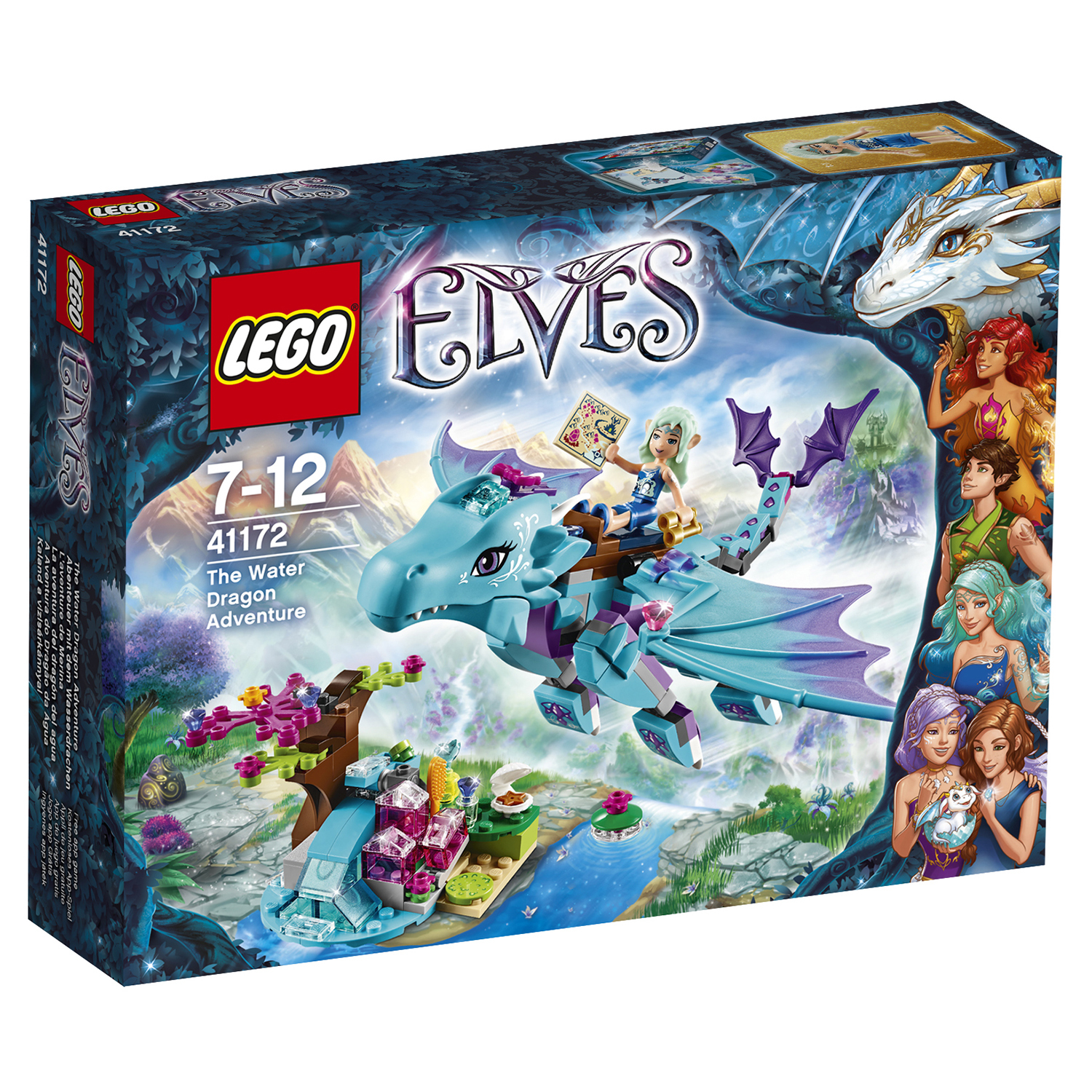 Конструктор LEGO Elves Приключение дракона воды (41172) купить по цене 1999  ₽ в интернет-магазине Детский мир