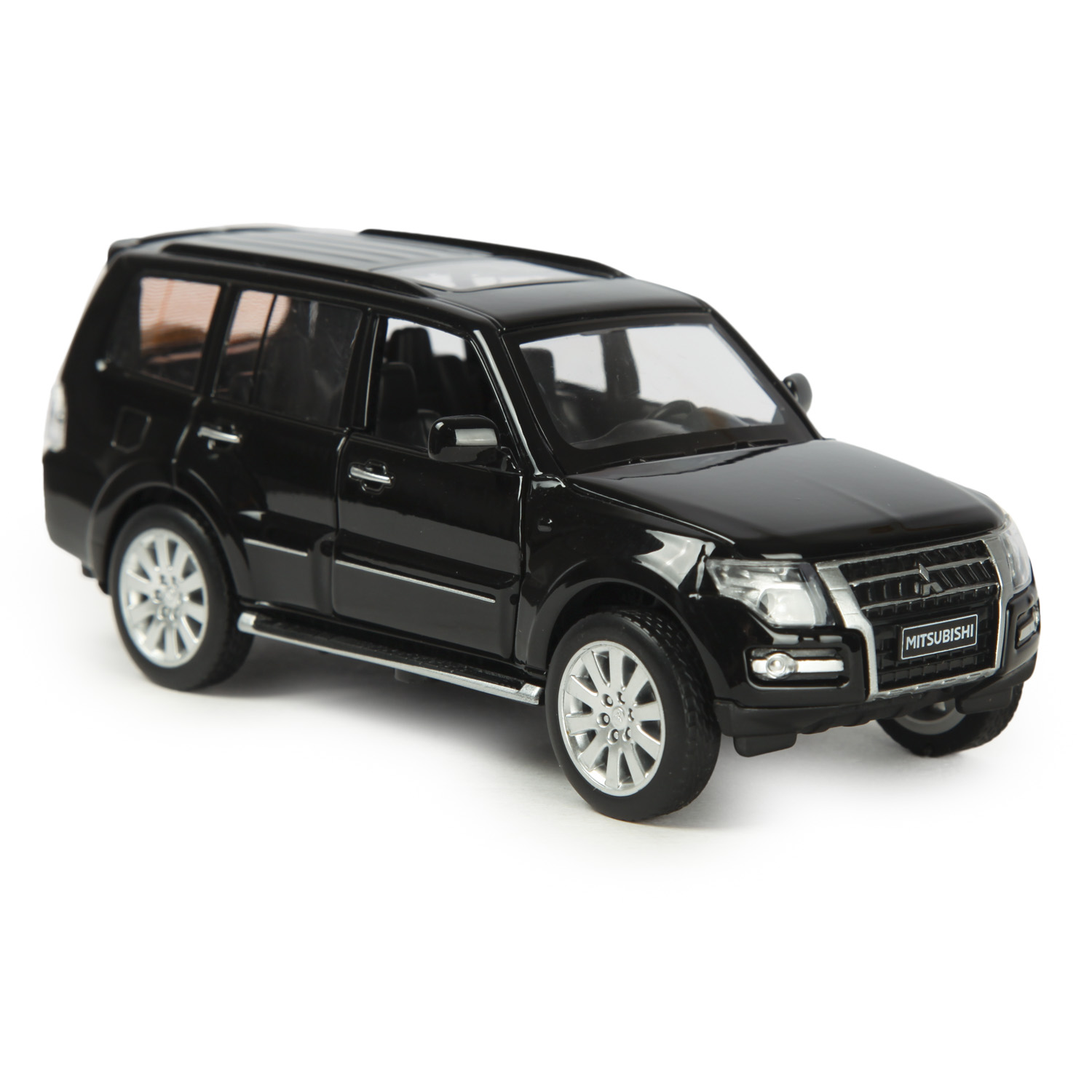 Машинка Mobicaro 1:33 Mitsubishi Pajero 4WD Turbo Черная 68463 68463 - фото 1