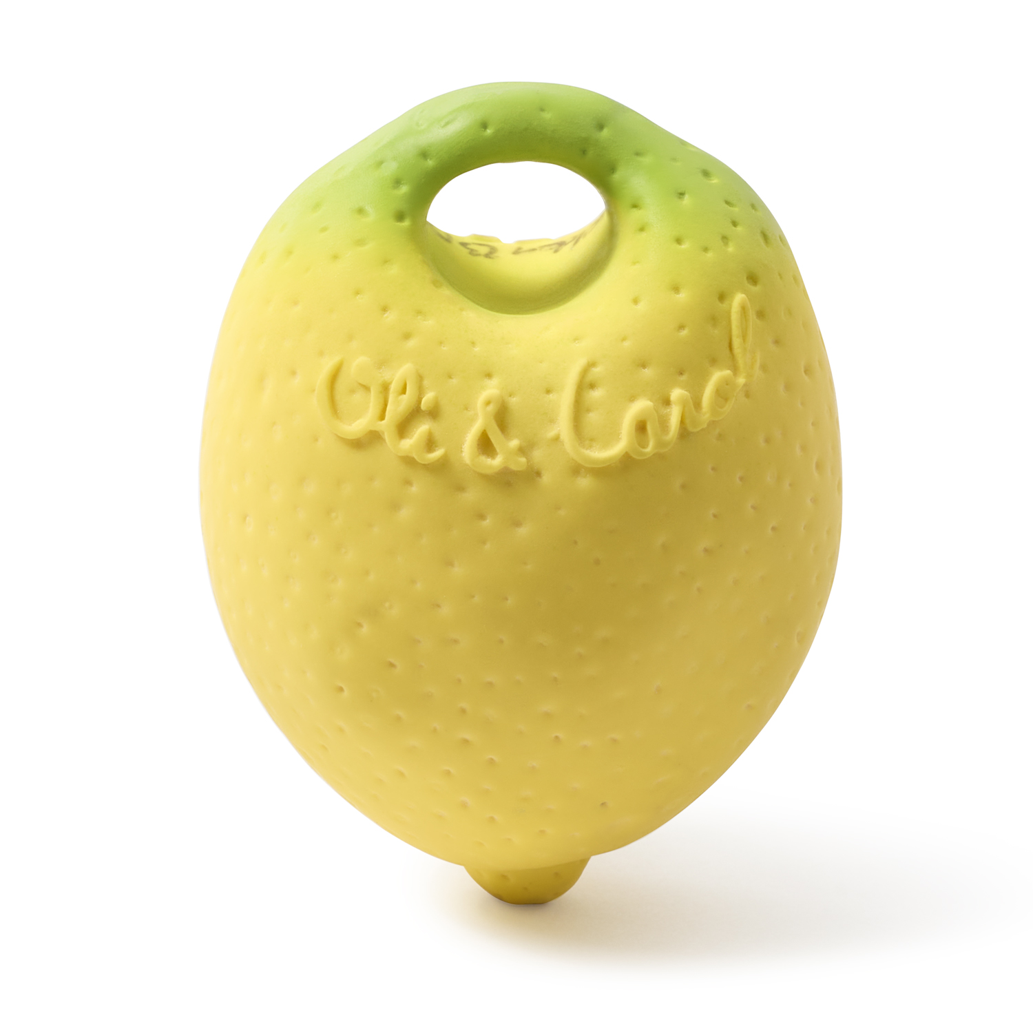 Прорезыватель комфортер OLI and CAROL MINI DOUDOU teether jahn lemon из натурального каучука - фото 6