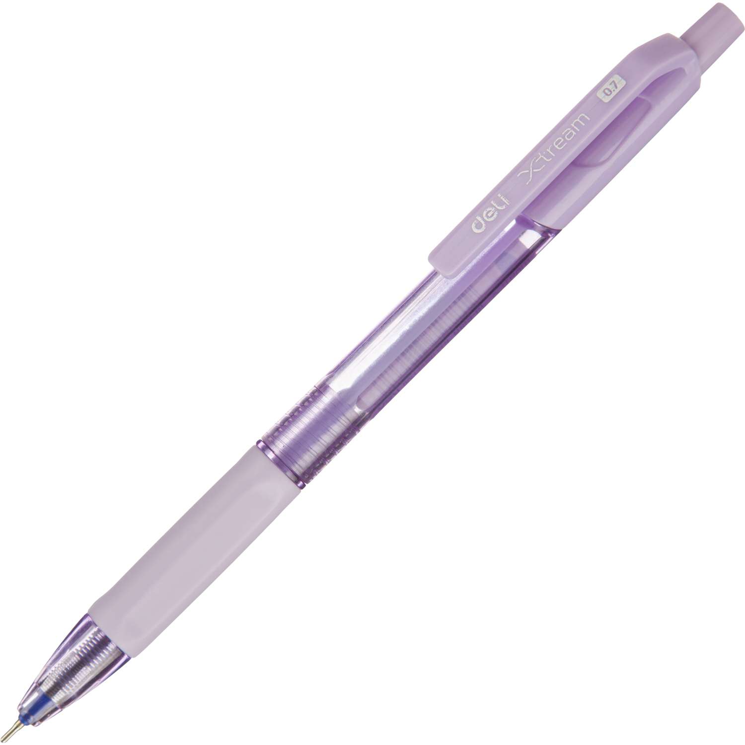Ручка шариковая Deli X-tream автоматическая 07мм Синяя в ассортименте - фото 3