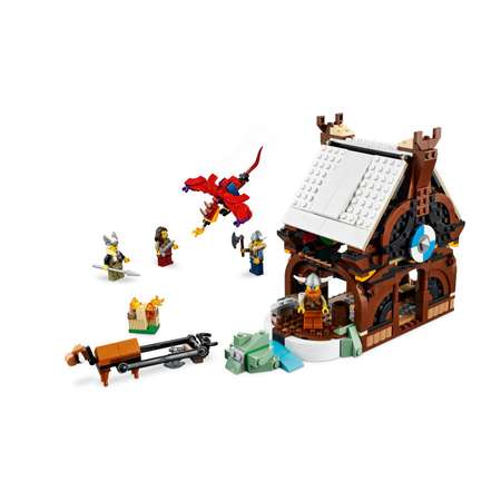Конструктор LEGO Creator Viking Ship and the Midgard блочный