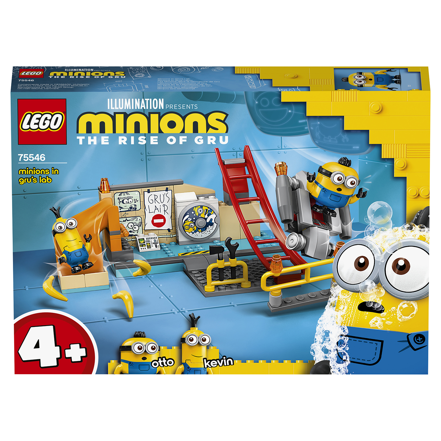 Конструктор LEGO Minions Миньоны в лаборатории Грю 75546 купить по цене  1199 ₽ в интернет-магазине Детский мир