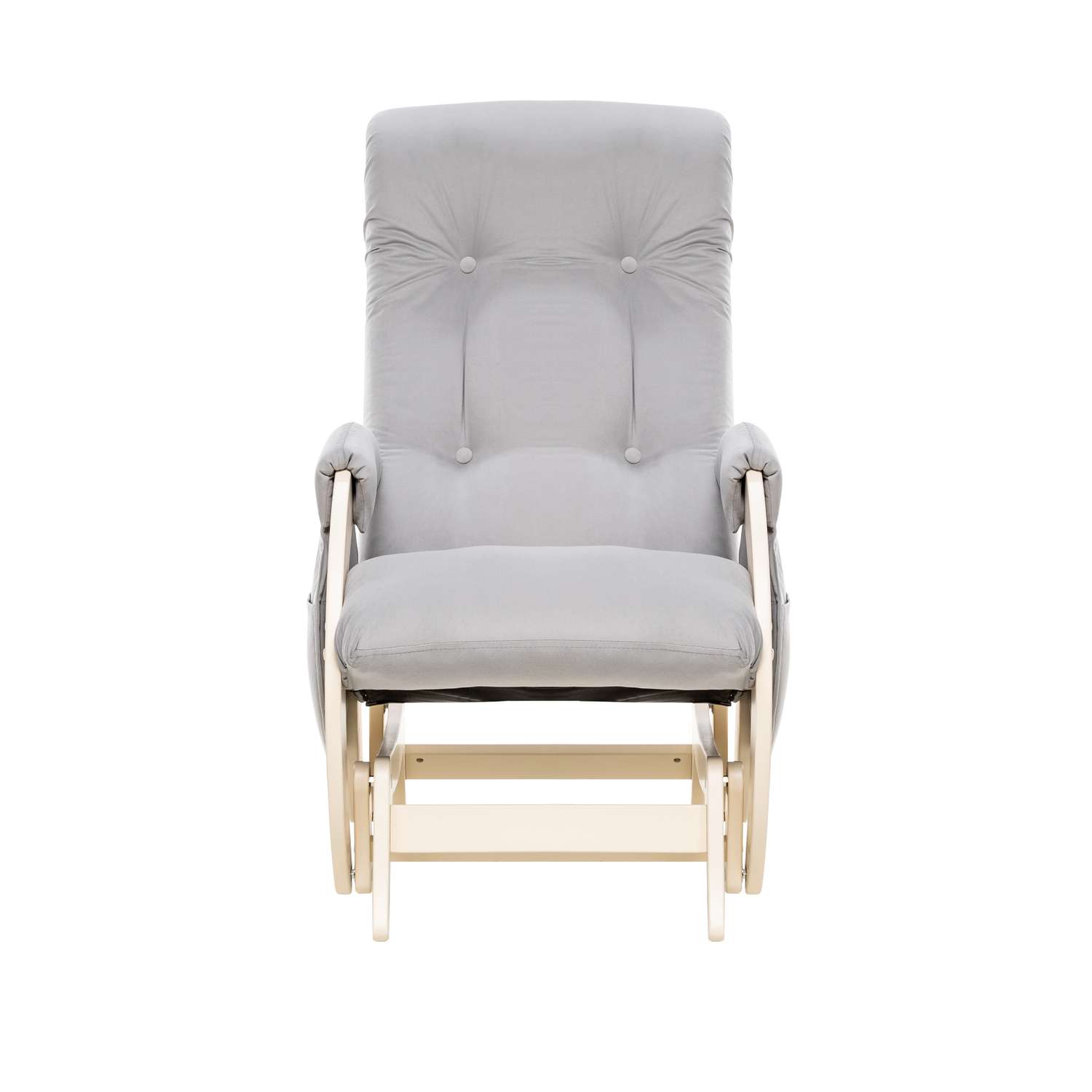 Кресло для кормления Milli Smile с карманами Дуб шампань / ткань V51 - фото 1