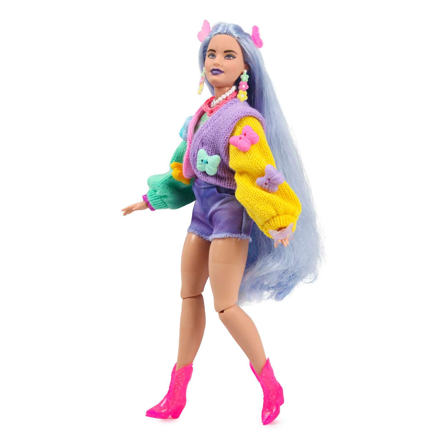 Кукла Barbie Экстра с лавандовыми волосами HKP95 HKP95 - фото 2