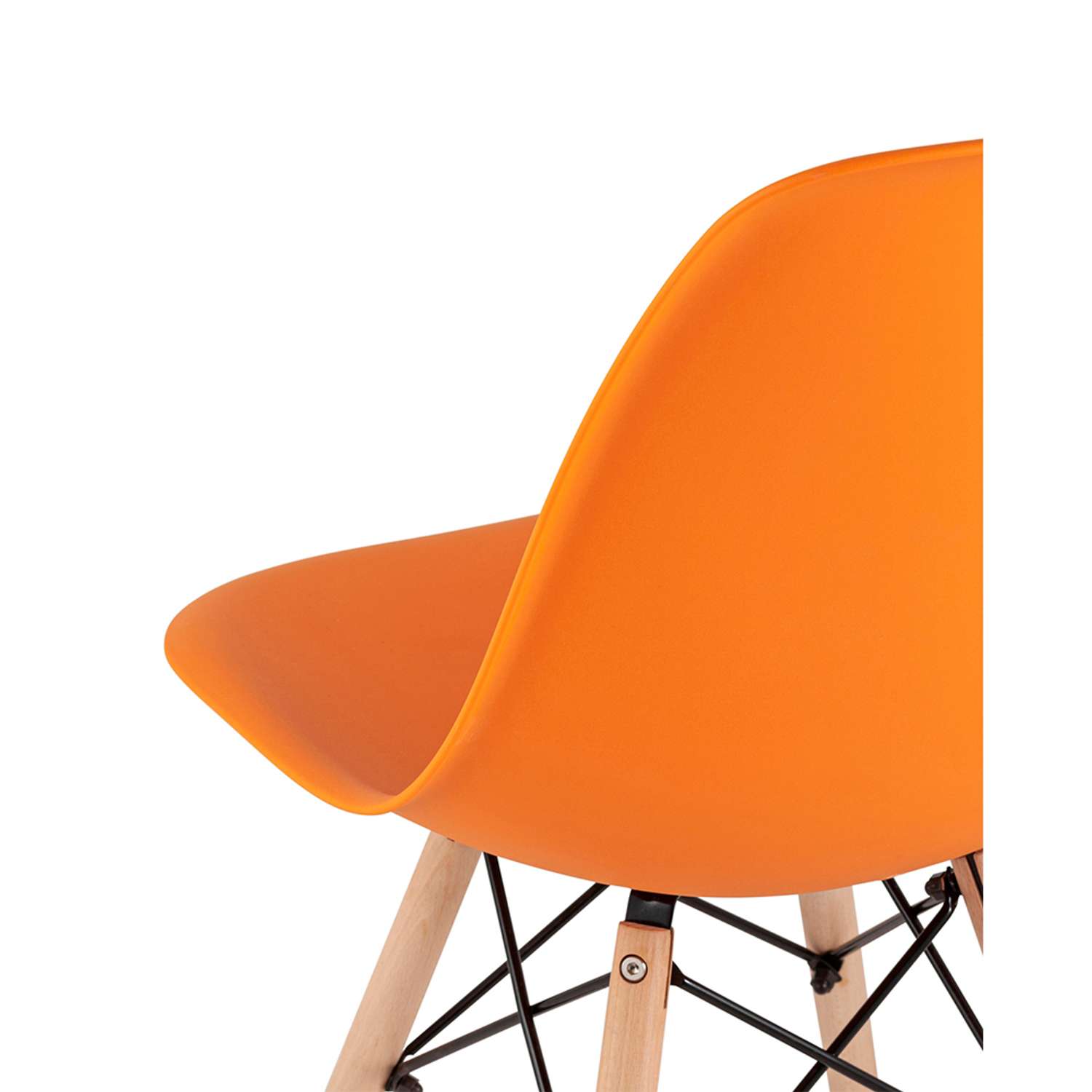 Комплект стульев Stool Group DSW Style оранжевый - фото 9
