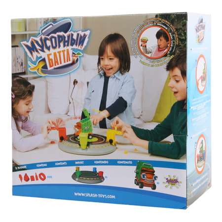 Игра настольная SPLASH TOYS Веселый мусоровоз 30122