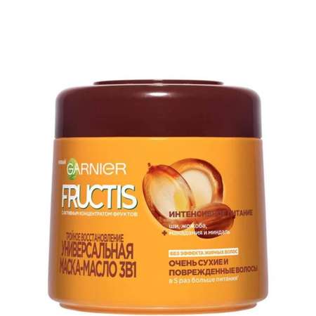 Маска-масло GARNIER Fructis 3в1 Тройное восстановление 300 мл