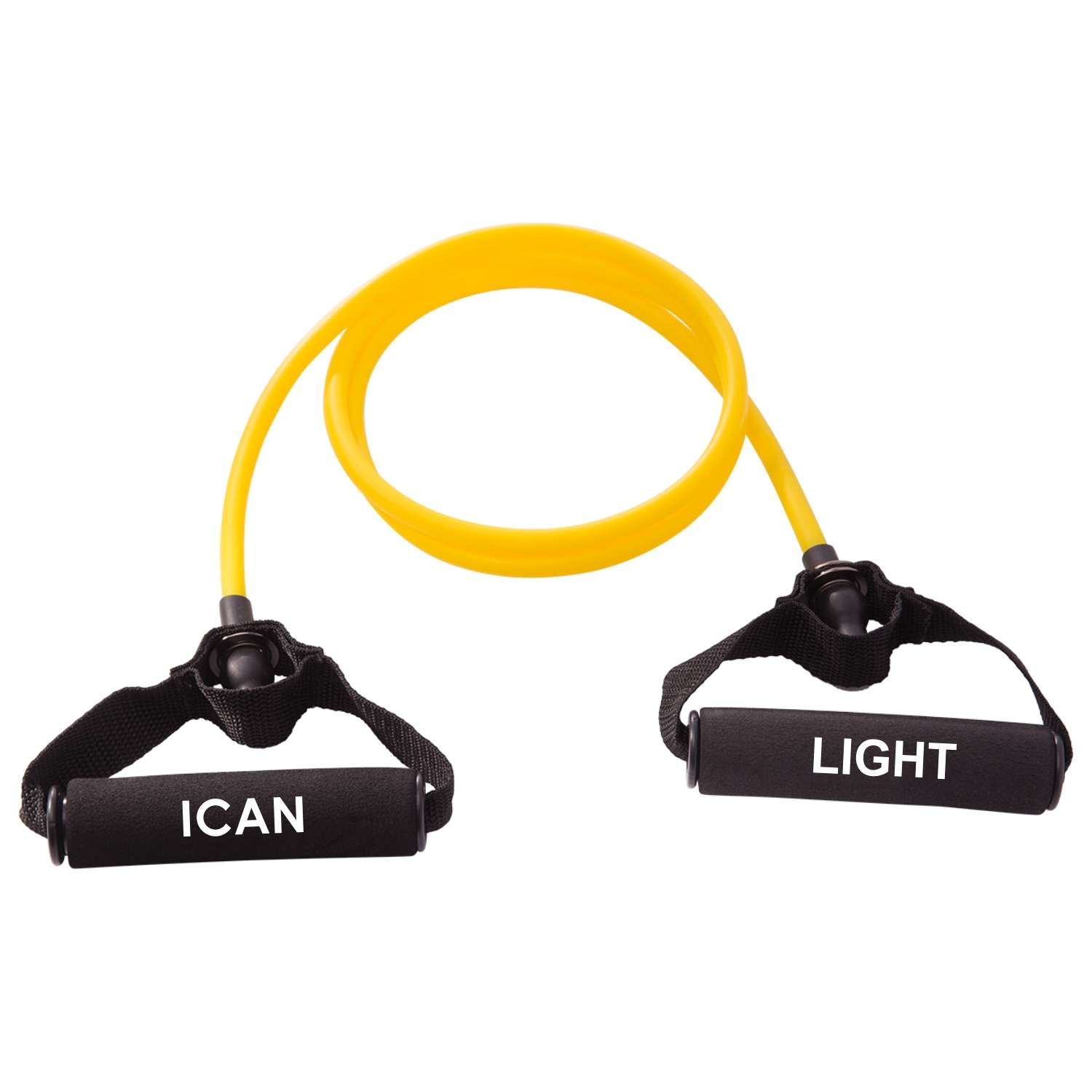 Эспандер ICAN EI-301 нагрузка до 5 кг желтый - фото 1