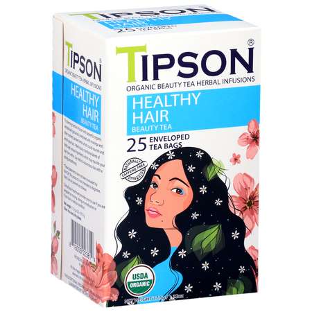 Чай Tipson Beauty Tea Healthy hair 25 саше